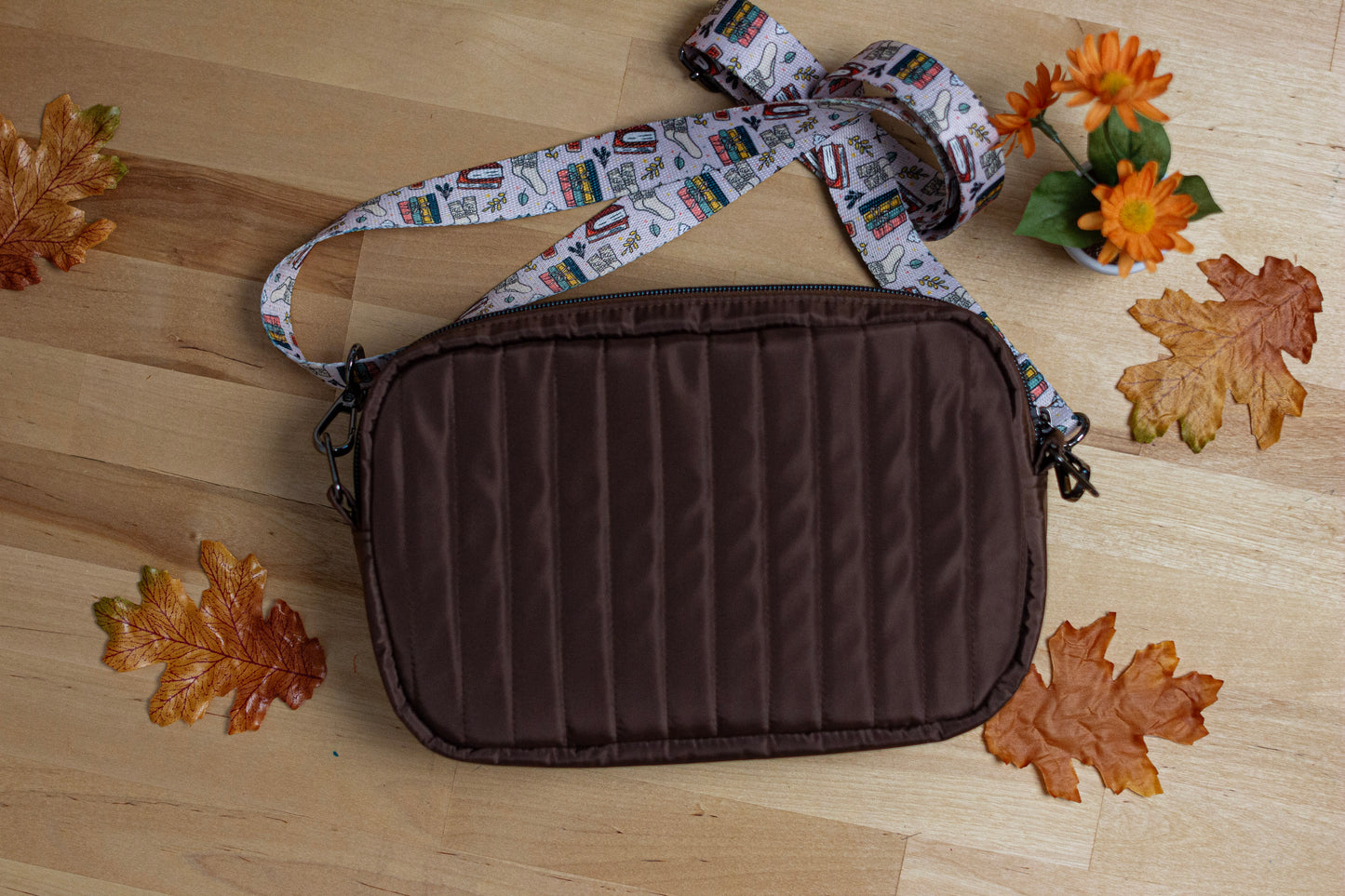 Belle Crossbody Bag: Cozy Fall Books