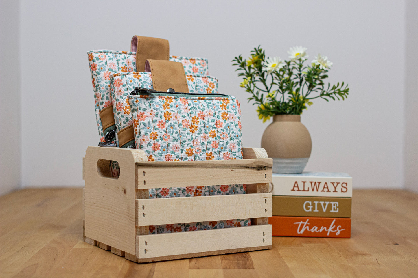 Book Sleeve: Fall Floral