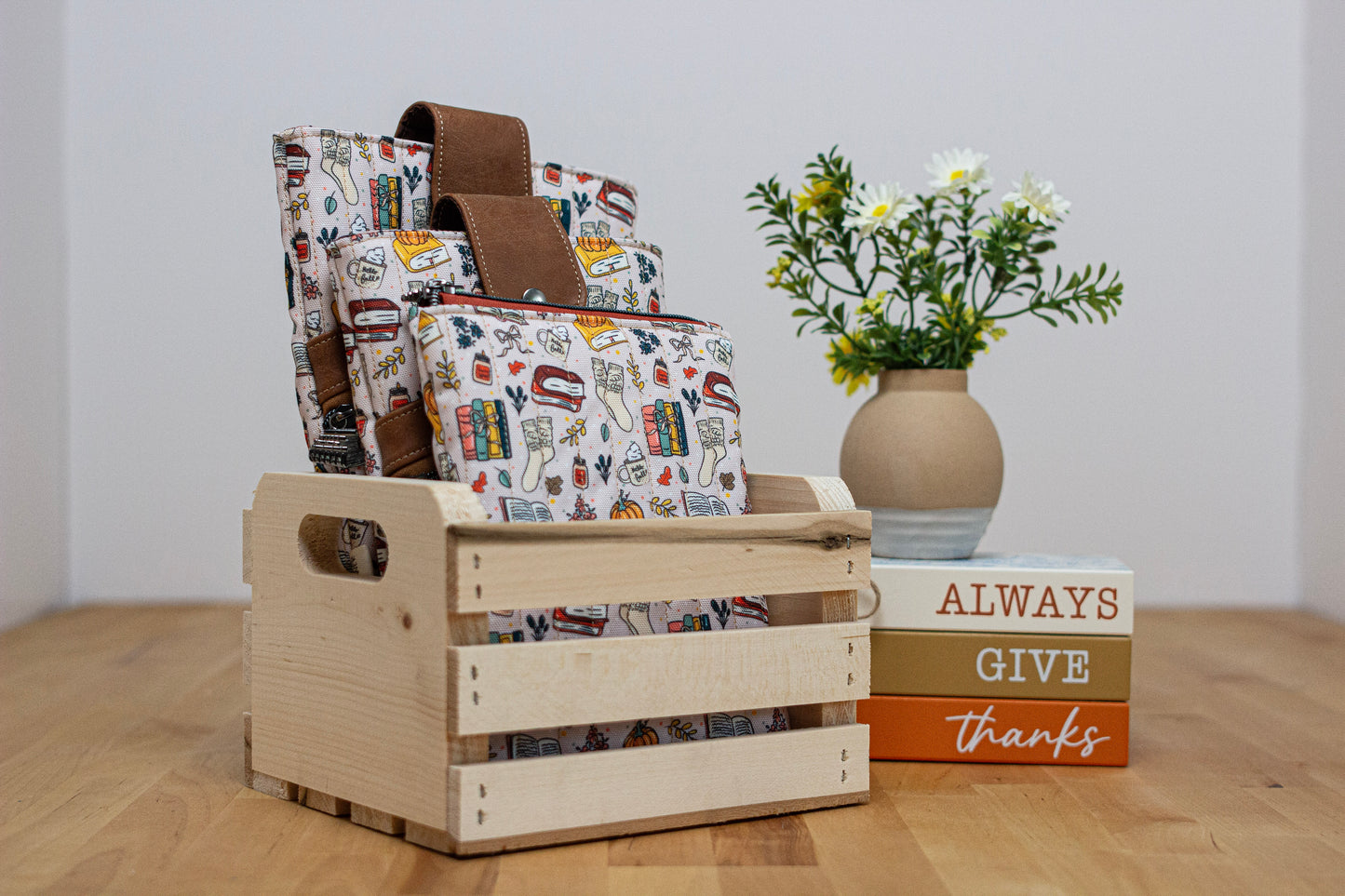 Book Sleeve: Cozy Fall Books