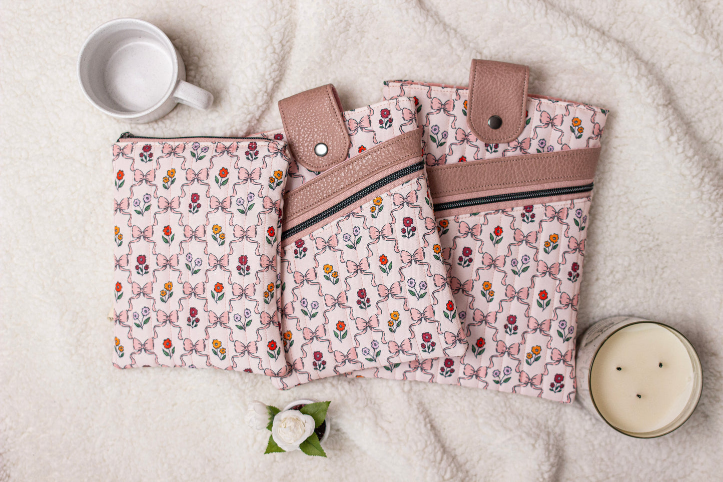 E-Reader Sleeve: Sweet Fall Coquette