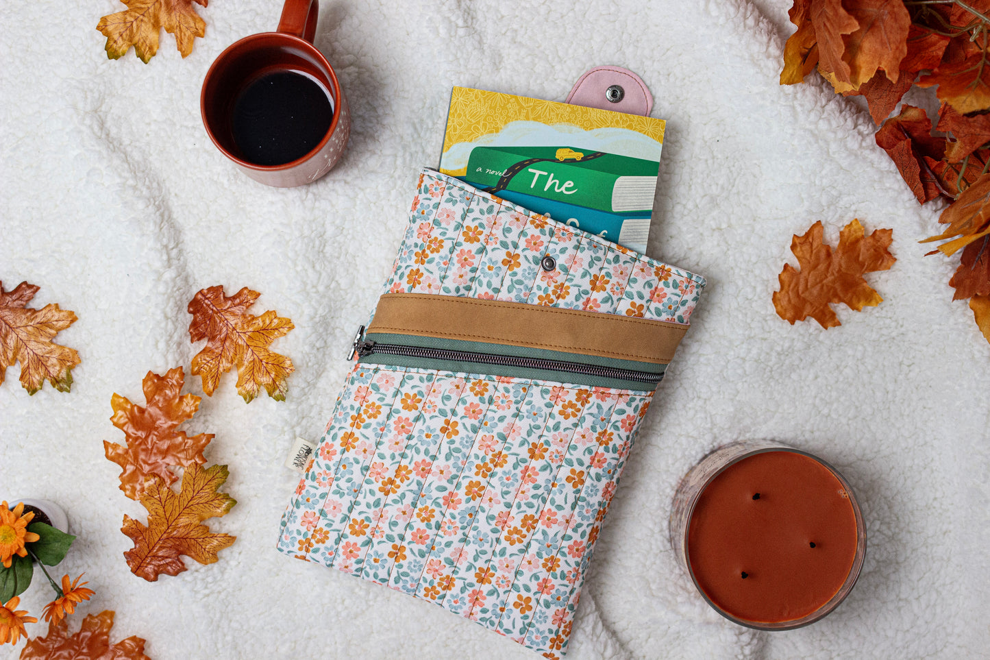 Book Sleeve: Fall Floral