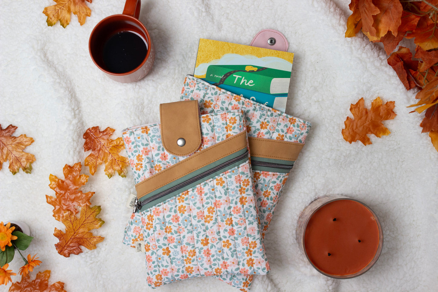 Book Sleeve: Fall Floral