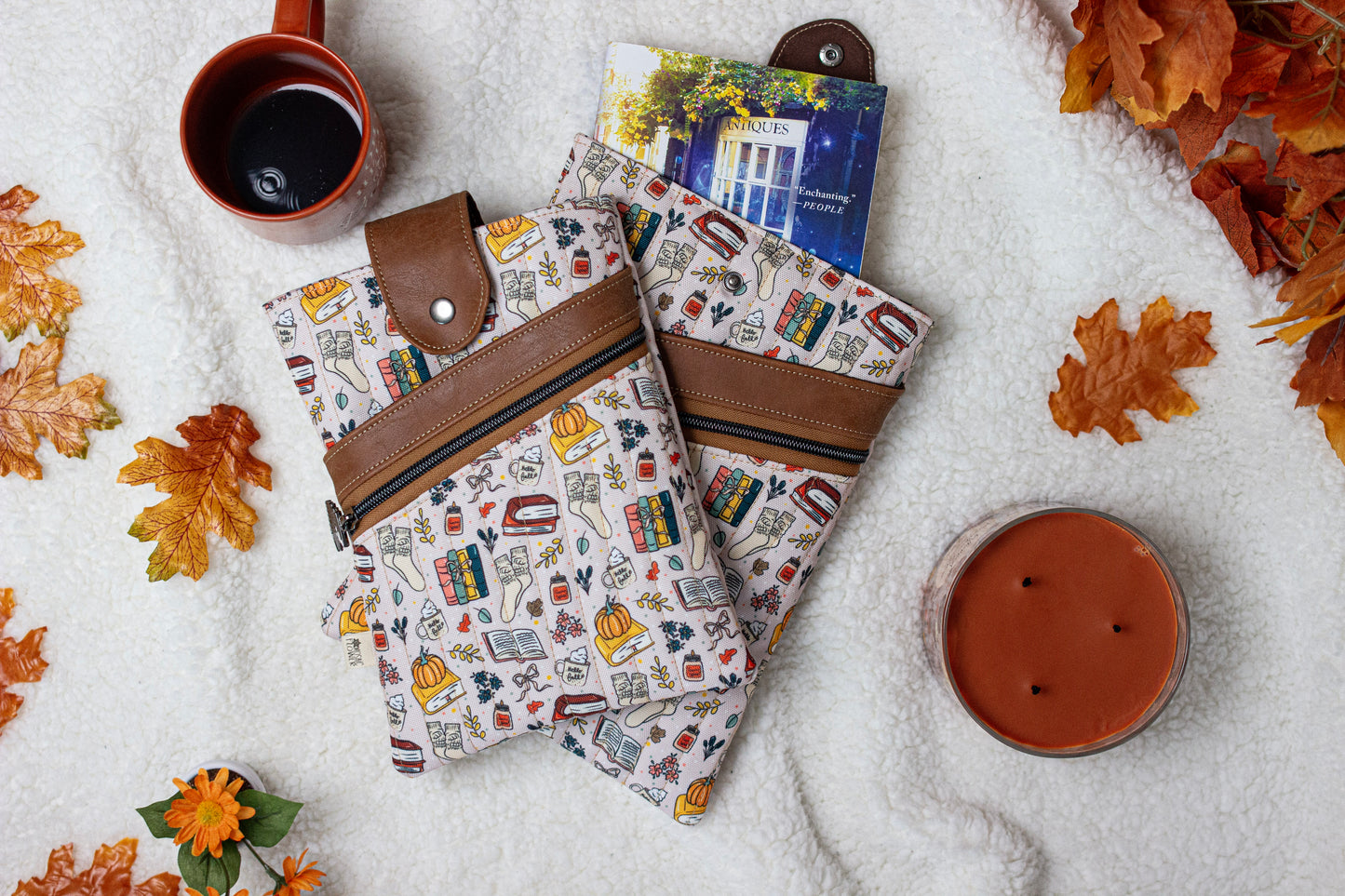 Book Sleeve: Cozy Fall Books