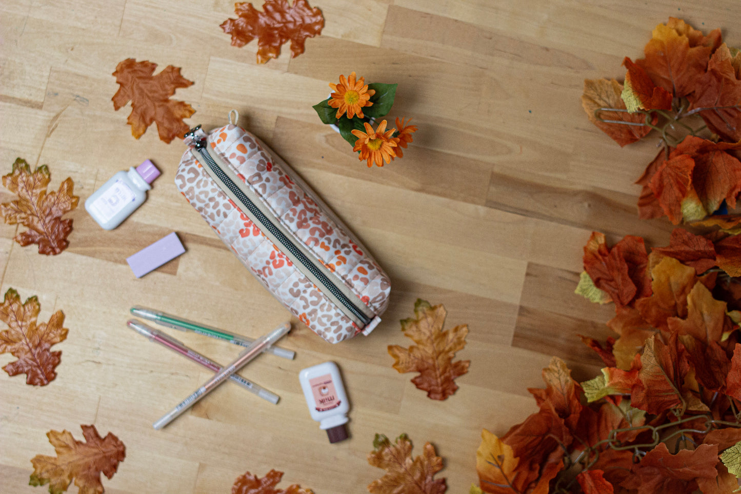 Pencil or Pen Pouch: Wild Fall