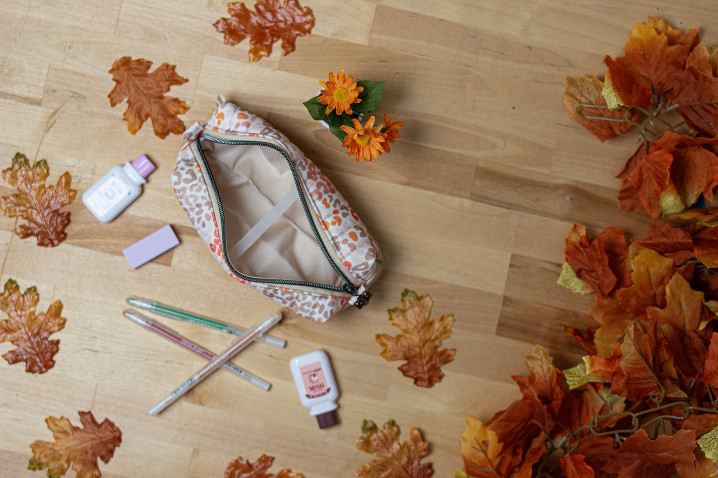 Pencil or Pen Pouch: Wild Fall