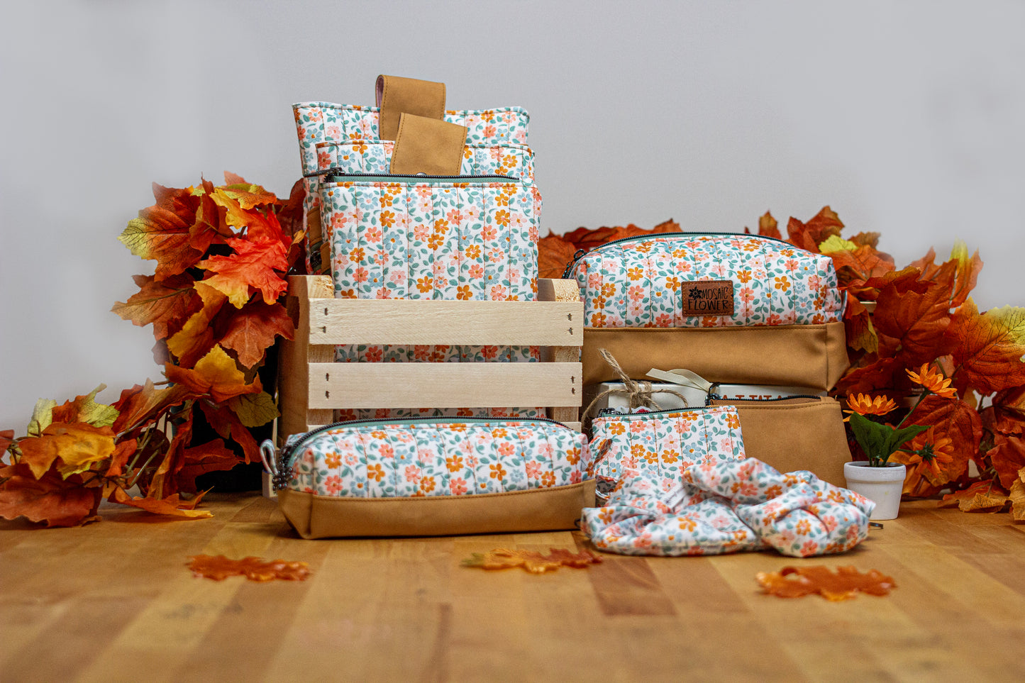 Book Sleeve: Fall Floral