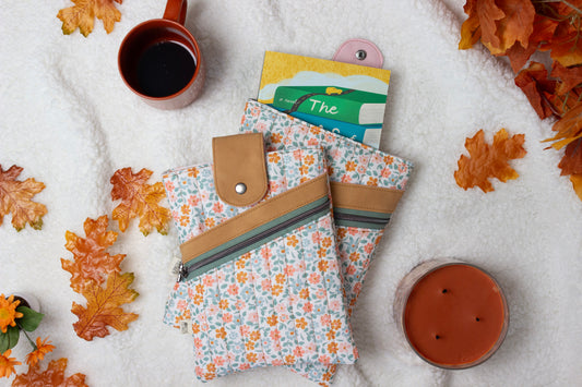 Book Sleeve: Fall Floral