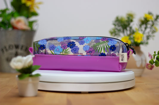 Pencil Pouch: Clear/Jelly Vinyl Spring